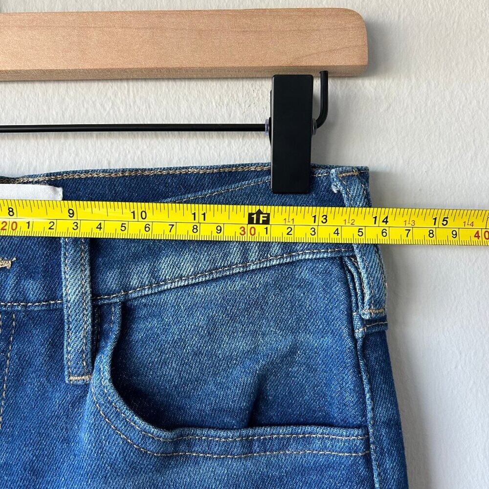 FRAME High N Tight Taper Jeans Women 26 High Rise Cropped Blue Denim - Picture 8 of 10